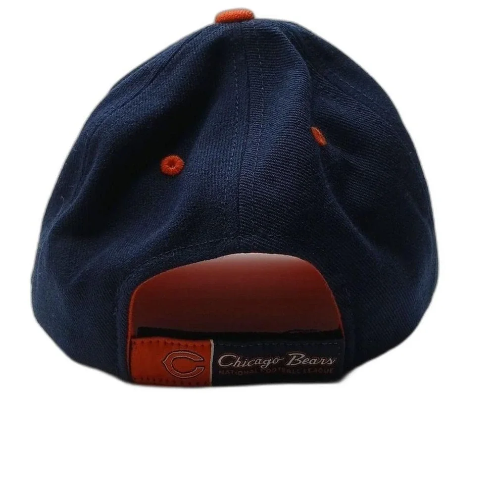 Reebok Chicago Bears Hat Mens OSFA‎ Navy Blue NFL Football Adjustable Cap